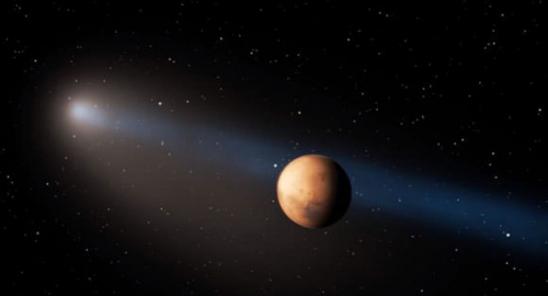Il pianeta rosso verrà sfiorato da una cometa